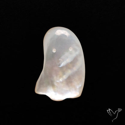Mother Of Pearl Ghost Carving