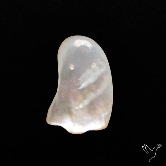 Mother Of Pearl Ghost Carving