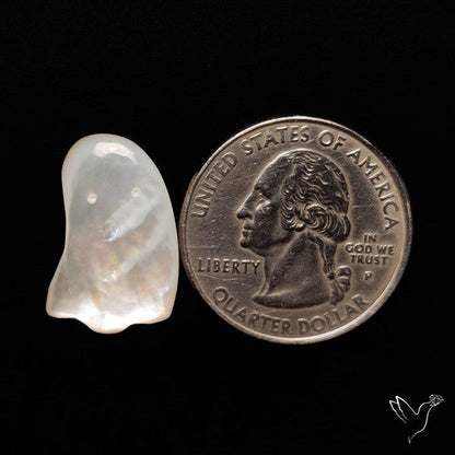 Mother Of Pearl Ghost Carving