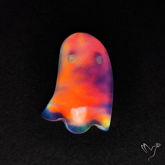 Aurora Opal Doublet Ghost Carving