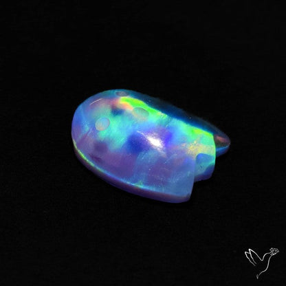 Aurora Opal Doublet Ghost Carving