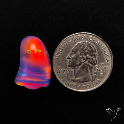 Aurora Opal Doublet Ghost Carving