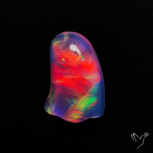 Aurora Opal Doublet Ghost Carving