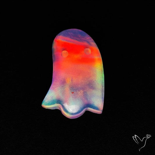 Aurora Opal Doublet Ghost Carving