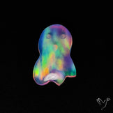 Aurora Opal Doublet Ghost Carving