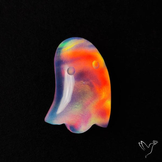 Aurora Opal Doublet Ghost Carving