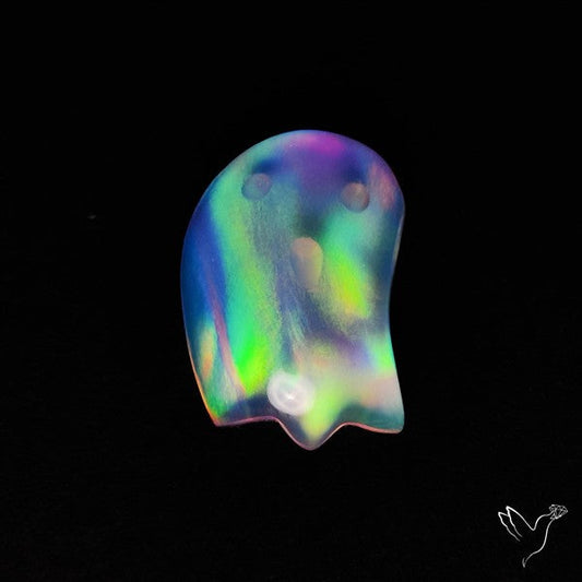 Aurora Opal Doublet Ghost Carving