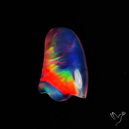Aurora Opal Doublet Ghost Carving