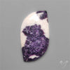 Purple Lepidolite with Quartz Cabochon
