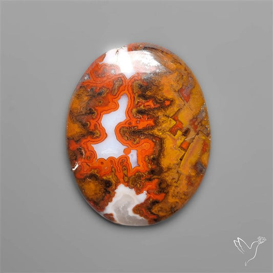 Moroccan Seam Agate Cabochon