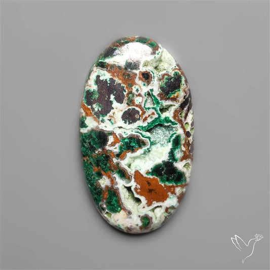 Parrot Wing Chrysocolla Cabochon