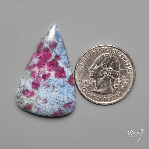 Ruby In Kyanite Cabochon