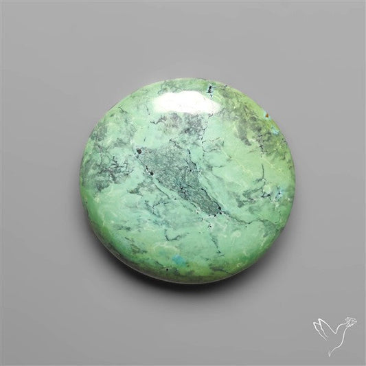 Rare Green Hubei Turquoise Round