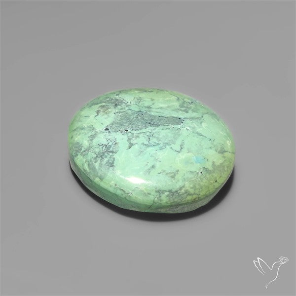 Rare Green Hubei Turquoise Round