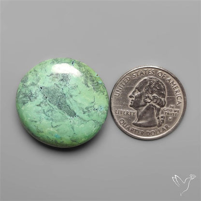 Rare Green Hubei Turquoise Round
