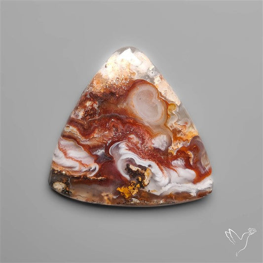 Mexican Fire Agate Cabochon