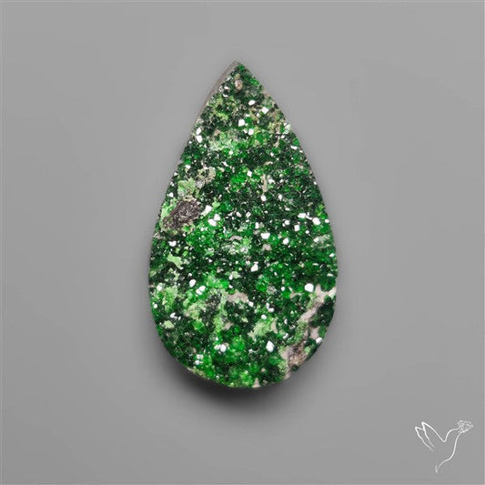 Uvarovite Green Garnet Druzy