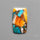 Spiny Oyster Mohave Turquoise Cabochon