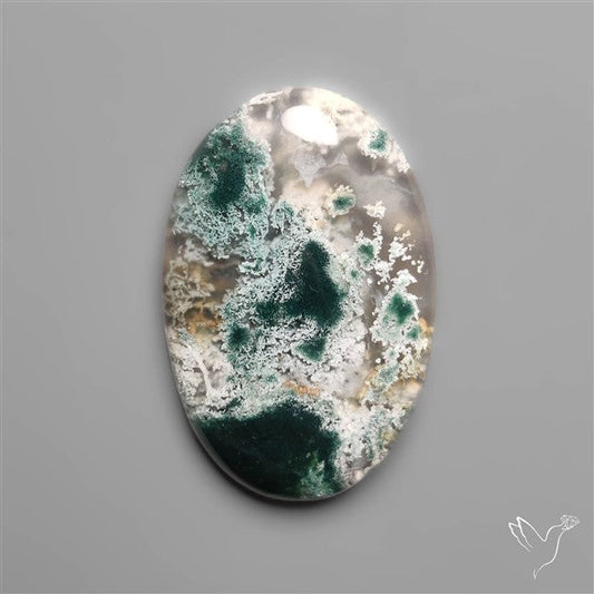 Horse Canyon Moss Agate Cabochon