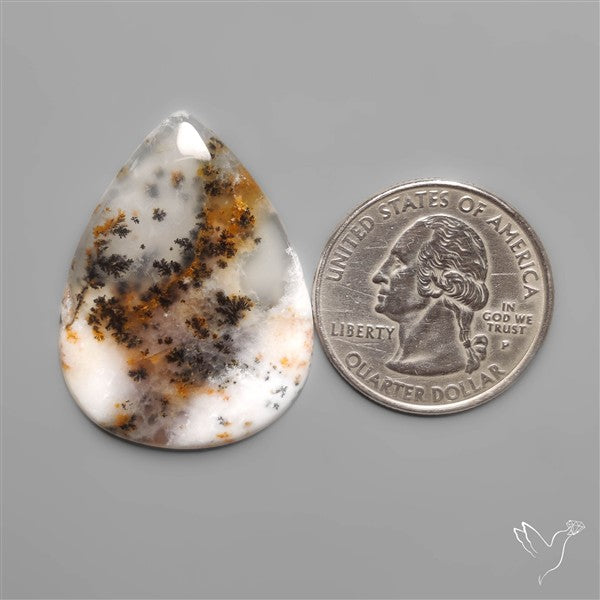 Russian Dendritic Agate Cabochon
