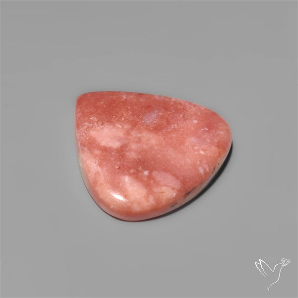 Deep Pink Large Peruvian Opal Cabochon
