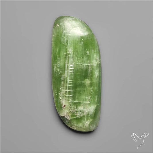Rare Large Green Kammererite Cabochon