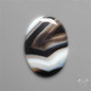 Black Banded Agate Cabochon