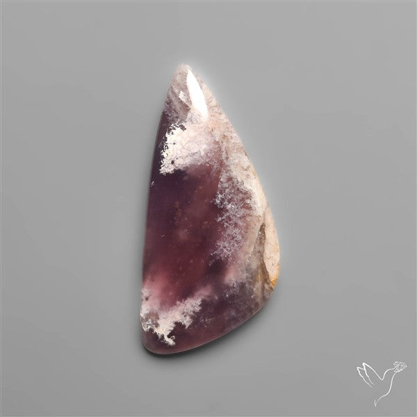 Purple Java Chalcedony with Plume Inclusions