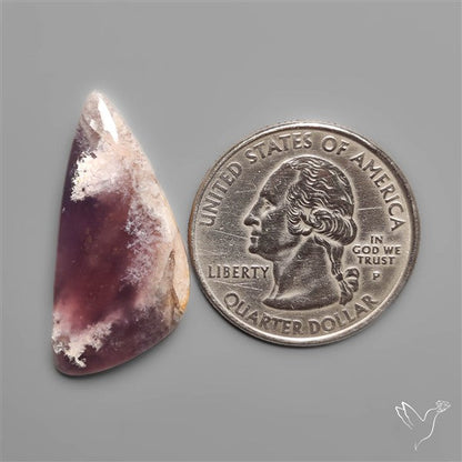 Purple Java Chalcedony with Plume Inclusions