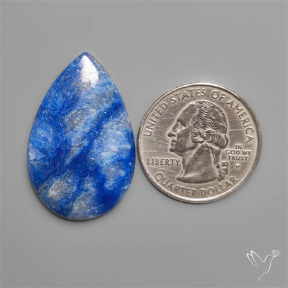 Blue Quartz Cabochon