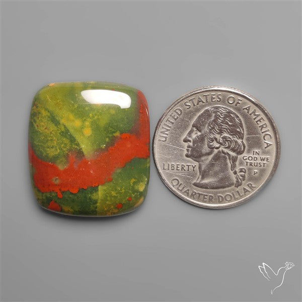 Bloodstone Cabochon