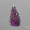 Purpurite Cabochon with Deep Purple Flash