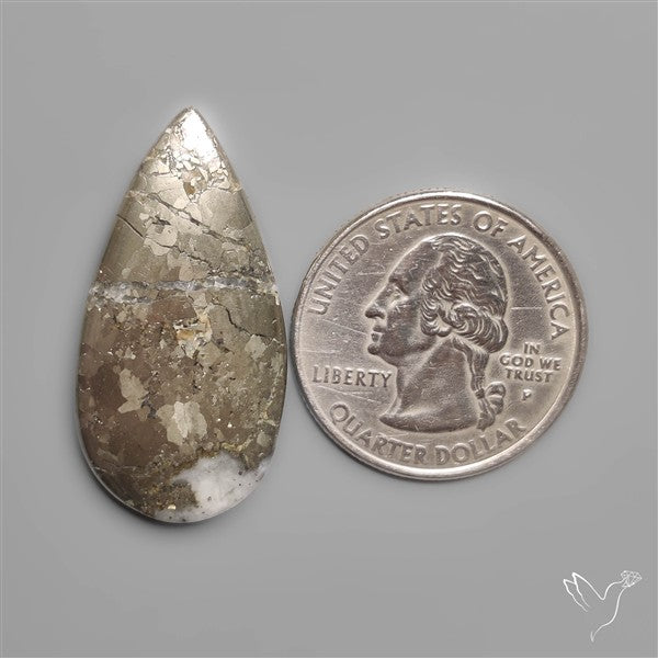 Mohawkite Cabochon Drop