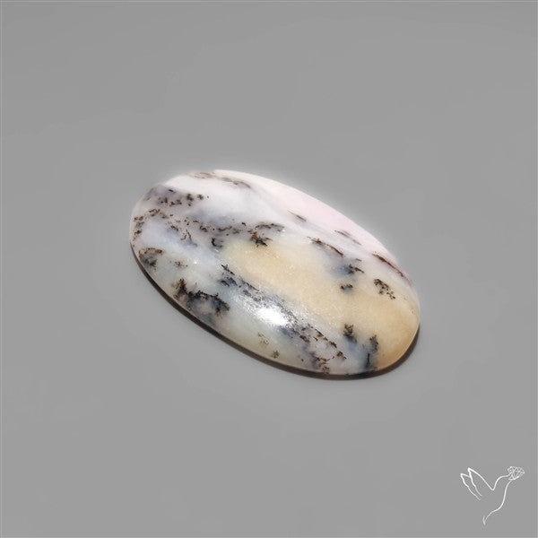 Peruvian Pink Dendritic Opal Cabochon