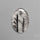 Black Tourmalinated Quartz Cabochon