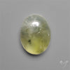 Black Tourmalinated Prehnite Cabochon