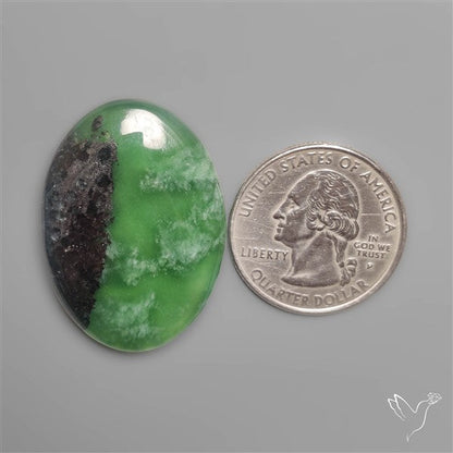 Bi-Color Serpentine Cabochon