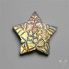 Golden Labradorite Mughal Carving Star