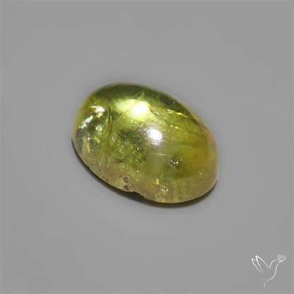 Green Sphene Cabochon Small