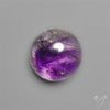 Gemmy Round Amethyst Cabochon