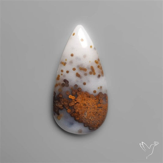 Polka Dot Agate Cabochon