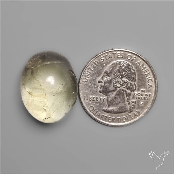 High Dome Gemmy Prasiolite Cabochon