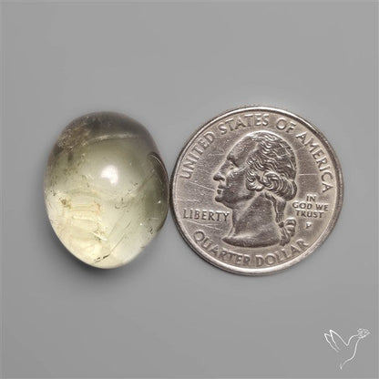 High Dome Gemmy Prasiolite Cabochon