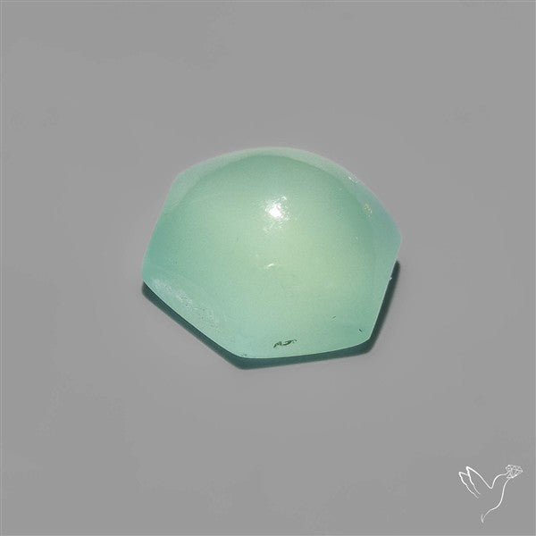 Aqua Chalcedony Hexagon