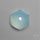 Aqua Chalcedony Hexagon