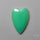 Gemmy Australian Chrysoprase Heart Carving