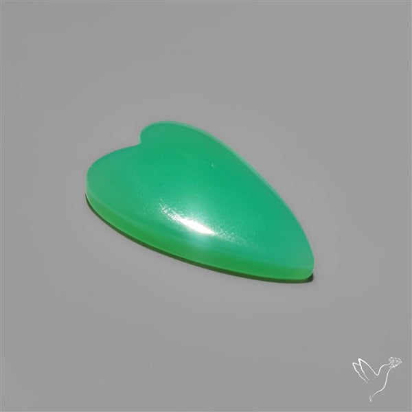 Gemmy Australian Chrysoprase Heart Carving
