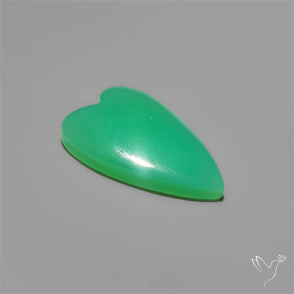 Gemmy Australian Chrysoprase Heart Carving
