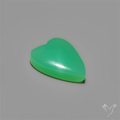 Gemmy Australian Chrysoprase Heart Carving