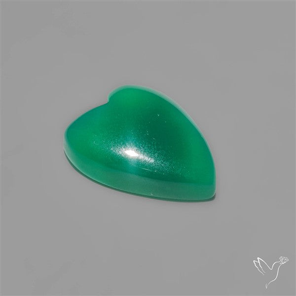 Zimbabwe Mtorolite Chalcedony Heart Carving